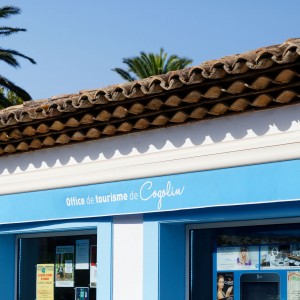 Store office de tourisme de Cogolin